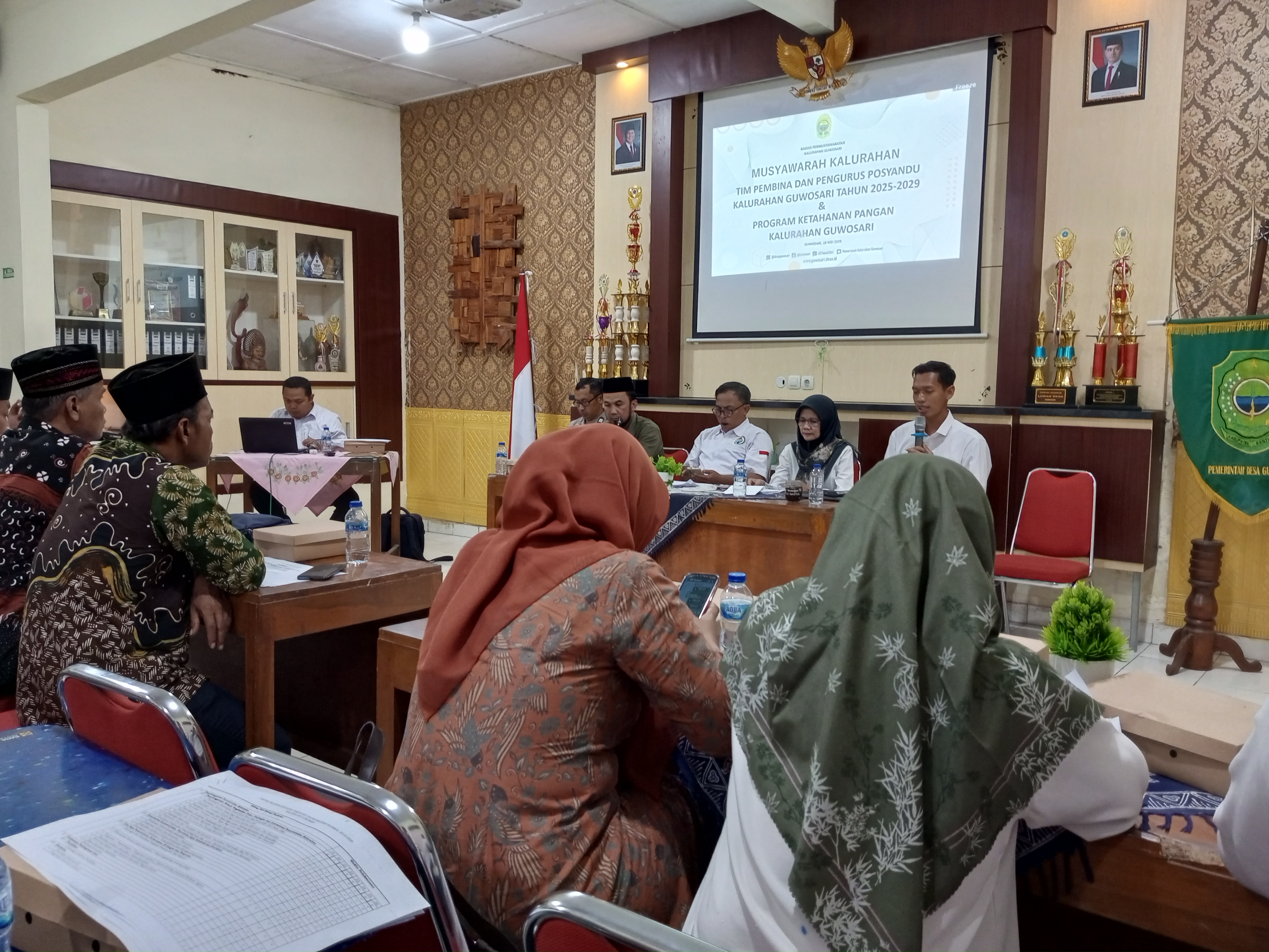 1. Muskal Ketahanan Pangan & Pemaparan Bisnis Plan
2. Muskal tim Pembina & Kepengurusan Posyandu Kal Th 2025-2029 1. Muskal Ketahanan Pangan & Pemaparan Bisnis Plan
2. Muskal tim Pembina & Kepengurusan Posyandu Kal Th 2025-2029